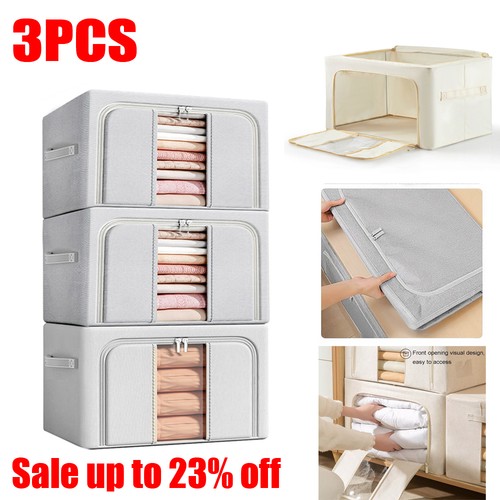 3pcs clothes storage bags - 3pcs,