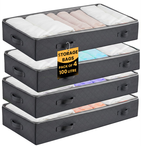 Under bed storage - bed, organisers