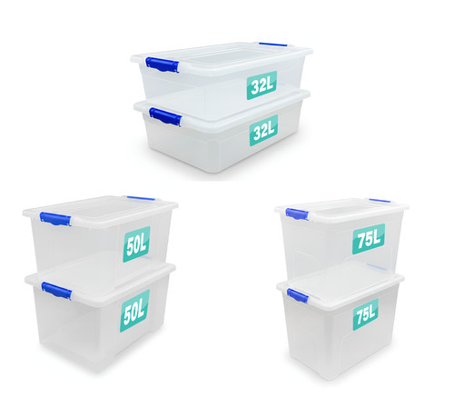 Pcs plastic storage boxes - storage,