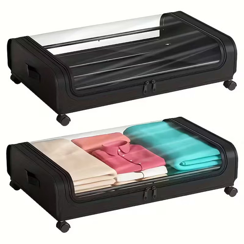 2pcs under bed storage - under,
