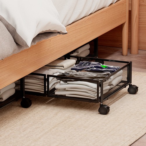 Under bed with wheels - under,