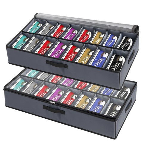 Under bed shoe storage - shoe,