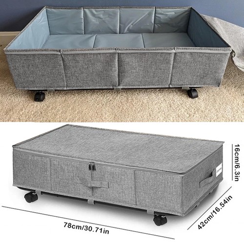 Underbed storage box wheels - underbed,