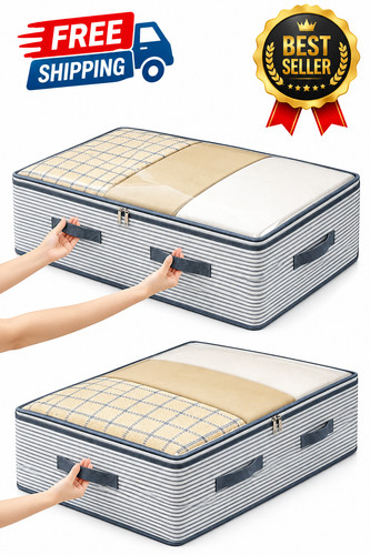Underbed storage bag organizer - underbed,