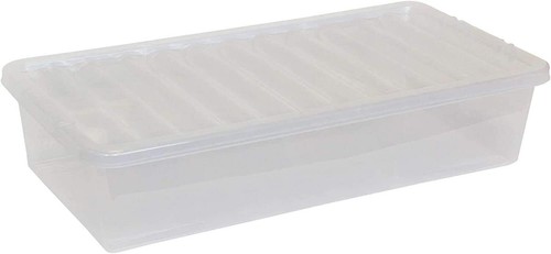 Litre clear plastic - clear, storage