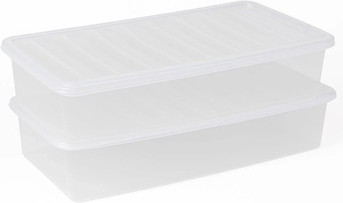 Clear under bed storage - clear,