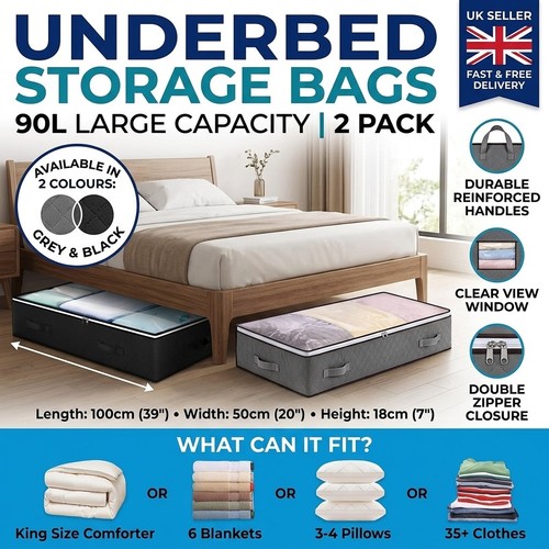 Pack 90l underbed storage - underbed,