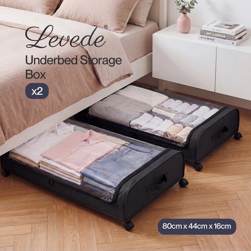 Levede under bed storage - under, boxes